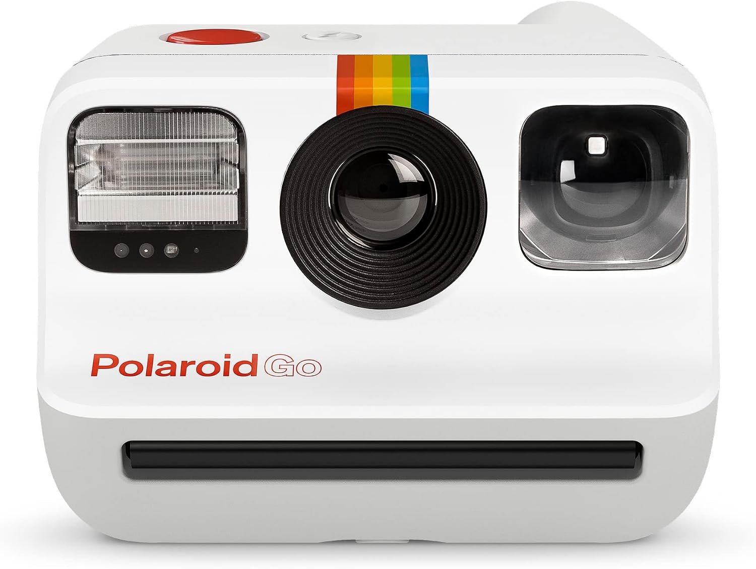 Polaroid Originals Go Instant Camera (White) Bundle with Film Double Packs and PhotoBox Kit (3 Items)