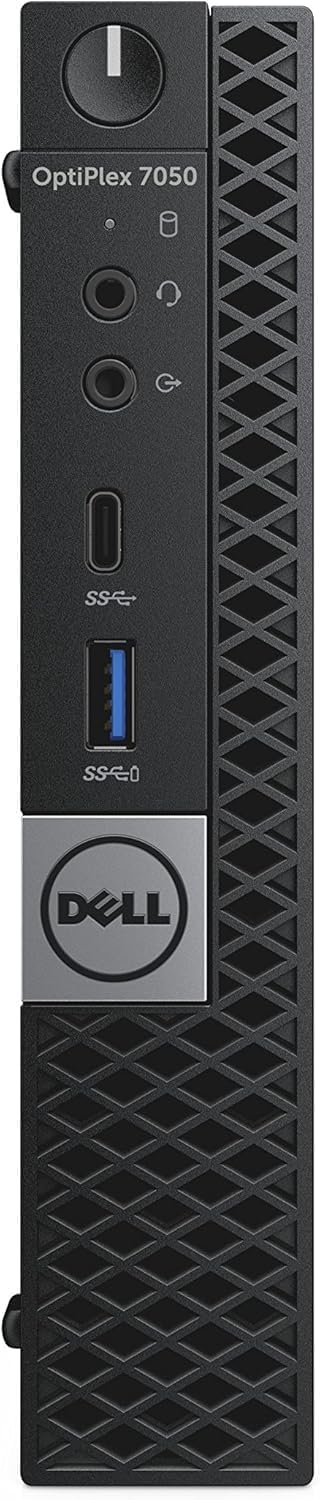 Dell OptiPlex 7050 mini Desktop Computer PC with 24' FHD Monitor, Intel Core i5-6500, 16GB RAM, 256GB SSD, Wi-Fi, Bluetooth, Keyboard & Mouse, Windows 11 Pro (Renewed)