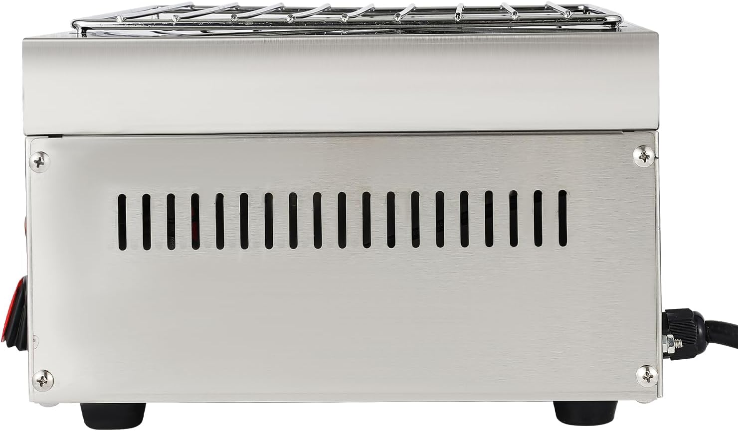 Commercial Indoor Grills Electric Smokeless Barbecue Grill, 1500W 110V Portable Tabletop Yakitori Grill Commercial BBQ Griddle, with Removable Grill Net for Restaurant, Party, Buffet