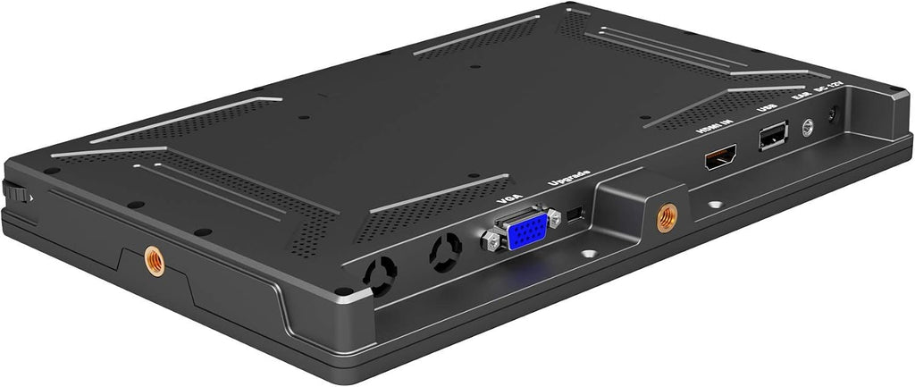 LILLIPUT 10.1' FA1016/C/T IPS FHD 1000:1 Capacitive Mutli-Touch HDMI/VGA Support 4K 30Hz Glass+Glass Technology with Free Desktop Stand USA Official Seller VIVITEQ (USA Service Directly)