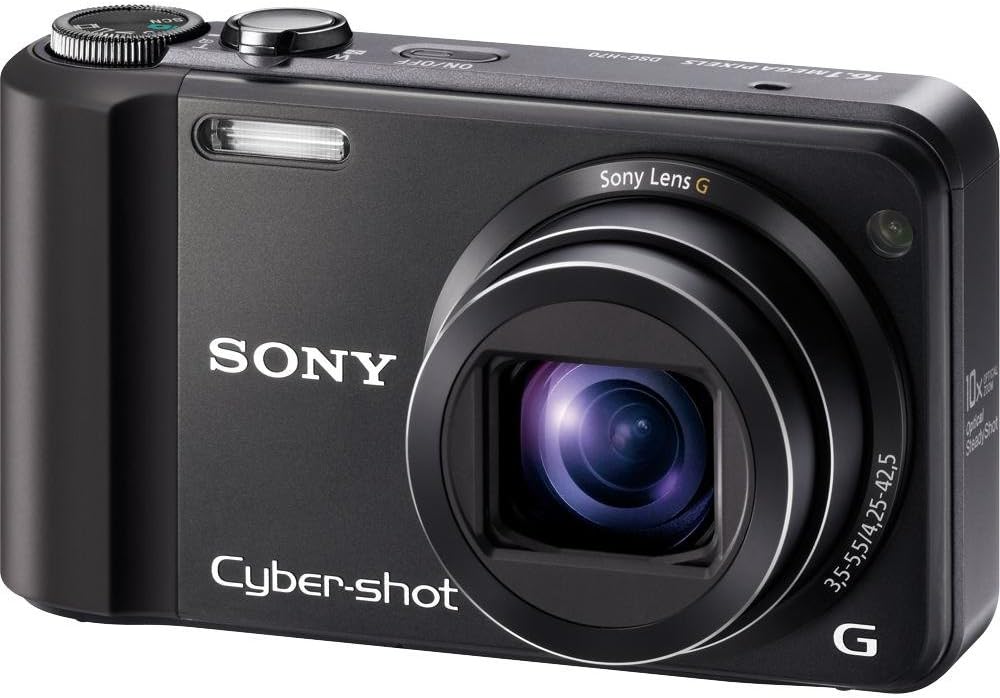 Sony Cyber-Shot DSC-H70 16.1 MP Digital Still Camera with 10x Wide-Angle Optical Zoom G Lens and 3.0-inch LCD (Black)