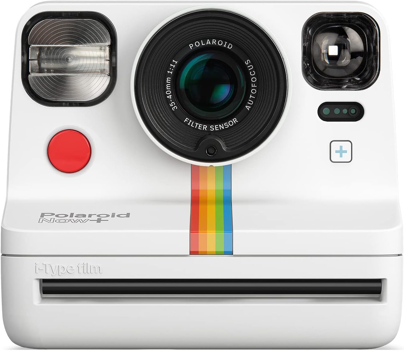Polaroid Now+ Instant Film Camera Deluxe Bundle with Color Instant Film, B & W Film and Film Kit (4 Items)