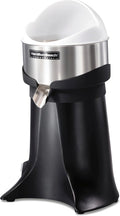 Hamilton Beach Commercial Electric Citrus Juicer from the FreshMark Line, Fills a Glass of Juice in Less than 30 Seconds, Powerful Motor, 3 Reinforced Reamers, NSF Certified, HCJ967R