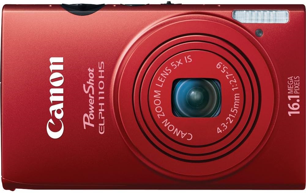 PowerShot ELPH 130 IS Red 16mp 8xOPT