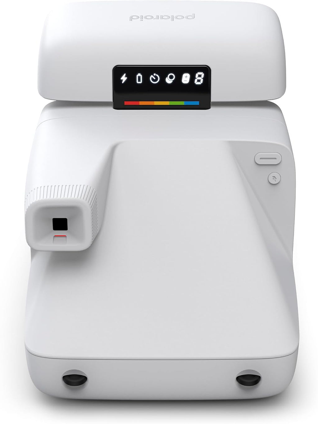 Polaroid Flip Instant Camera + Color Film Bundle (16 Photos Included) - White (6652) - Hyperfocal 4-Lens System, Sonar autofocus, and Sence Analysis with Bluetooth paired Companion app