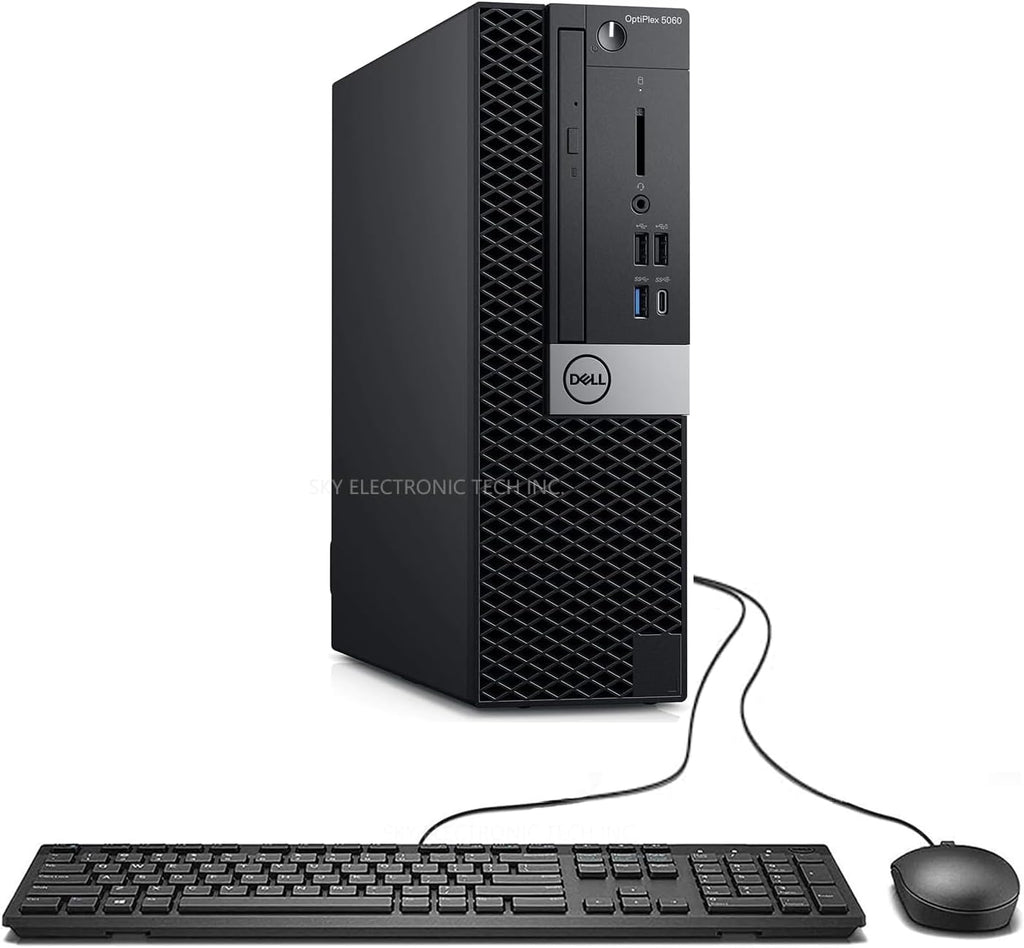 Dell OptiPlex 5060 SFF Desktop PC Computers Small Form Factor, Intel i7-8700 6-Core, 32GB DDR4 RAM, 1TB SSD, HDMI, Wi-Fi, Bluetooth, Mouse & Keyboard, Windows 11 Pro (Renewed)