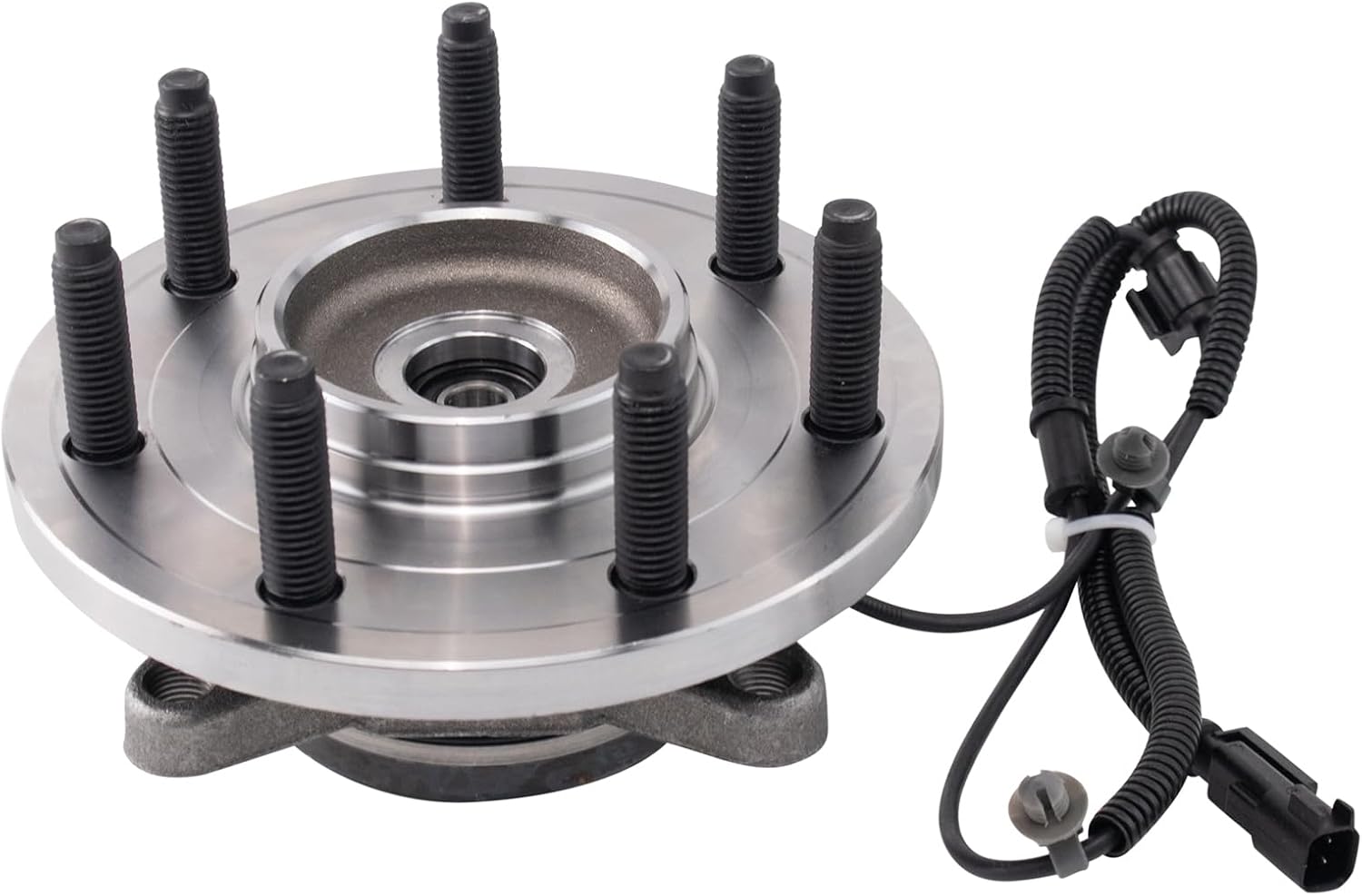 TRQ Front Left and Right Wheel Bearing and Hub Assembly Set 2 Piece Compatible with 2010-2012 Ford F-150 AWD with 7 Lug Wheels 2011-2014 F-150 4WD with 7 Lug Wheels