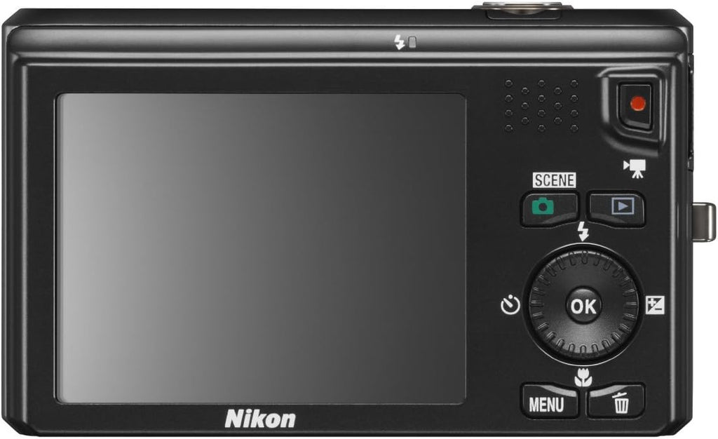 Nikon COOLPIX S6300 16 MP Digital Camera with 10x Zoom NIKKOR Glass Lens and Full HD 1080p Video (Black)