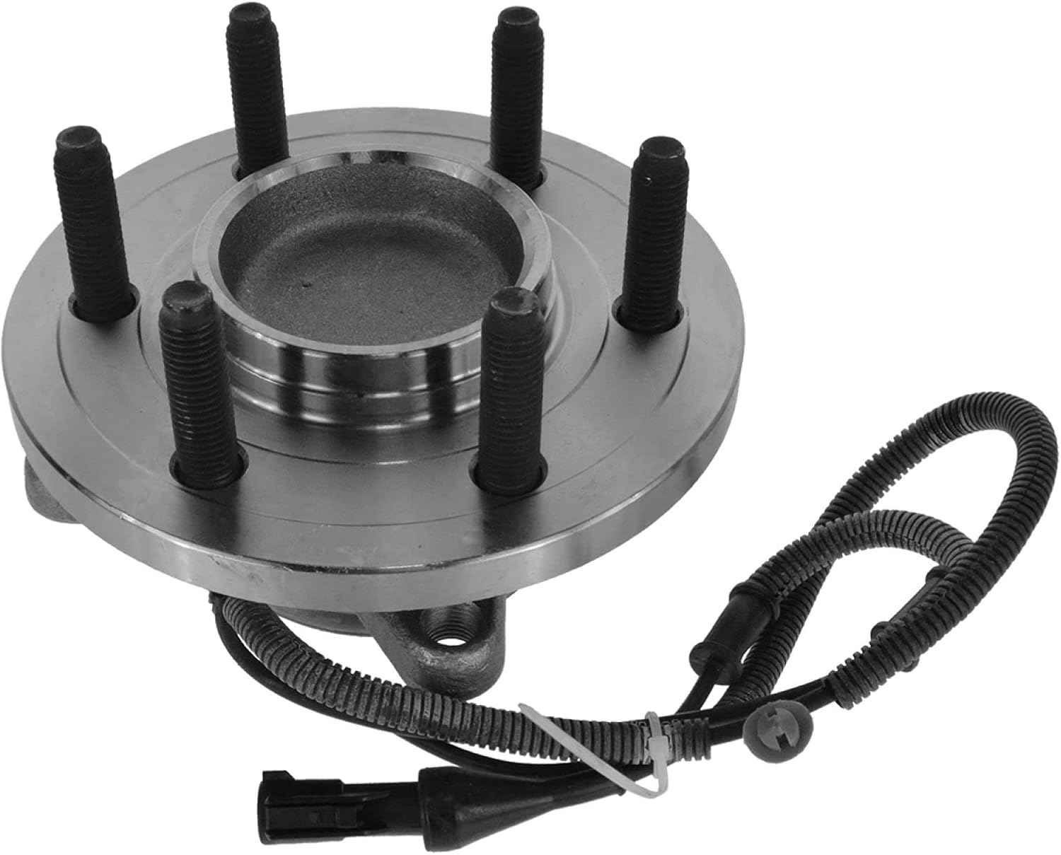 TRQ Front Left and Right Wheel Bearing and Hub Assembly Set 2 Piece Compatible with 2009-2010 Ford F-150 Rear Wheel Drive 6 Lug Wheels