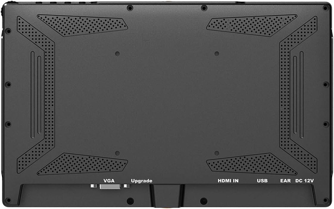 LILLIPUT 10.1' FA1016/C/T IPS FHD 1000:1 Capacitive Mutli-Touch HDMI/VGA Support 4K 30Hz Glass+Glass Technology with Free Desktop Stand USA Official Seller VIVITEQ (USA Service Directly)