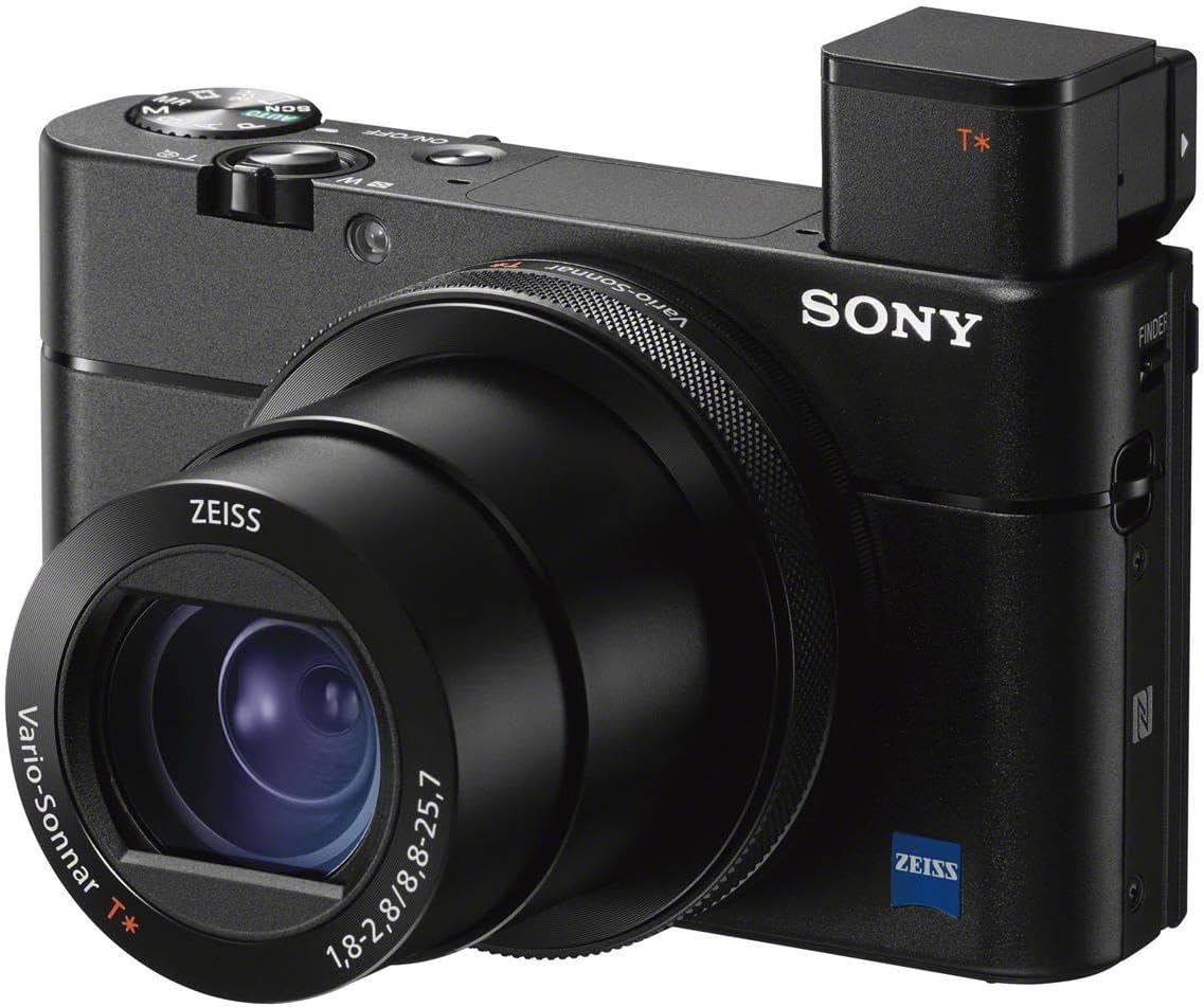Sony RX100V Cyber-Shot Digital Camera 20.1MP CMOS Image Sensor - DSC-RX100M5A/B, Black