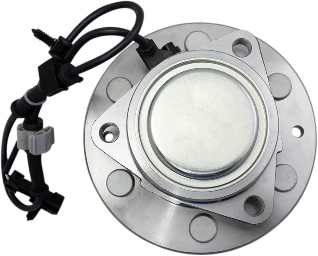 TRQ Front Left and Right Wheel Bearing and Hub Assembly Set 2 Piece Compatible with 2014 Chevrolet Express 1500 Van Rear Wheel Drive 2014 GMC Savana 1500 Van Rear Wheel Drive