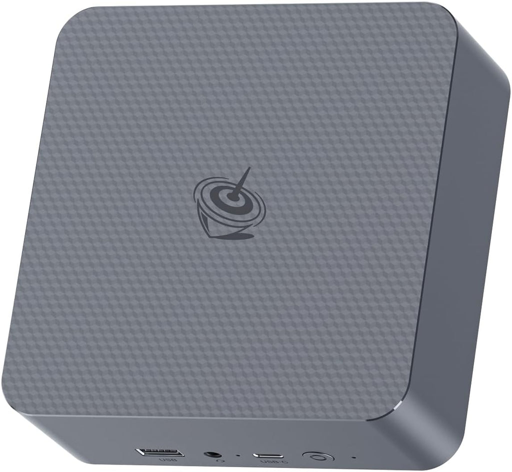 Beelink EQR5 Mini PC, AMD Ryzen 5 5500U(6C/12T, Up to 4.0GHz), Mini Computer 16G DDR4 RAM 500GB NVMe PCIe3.0x4 SSD, Micro PC 4K@60Hz Dual Display Dual HDMI/WiFi6/BT5.2/1000Mbps