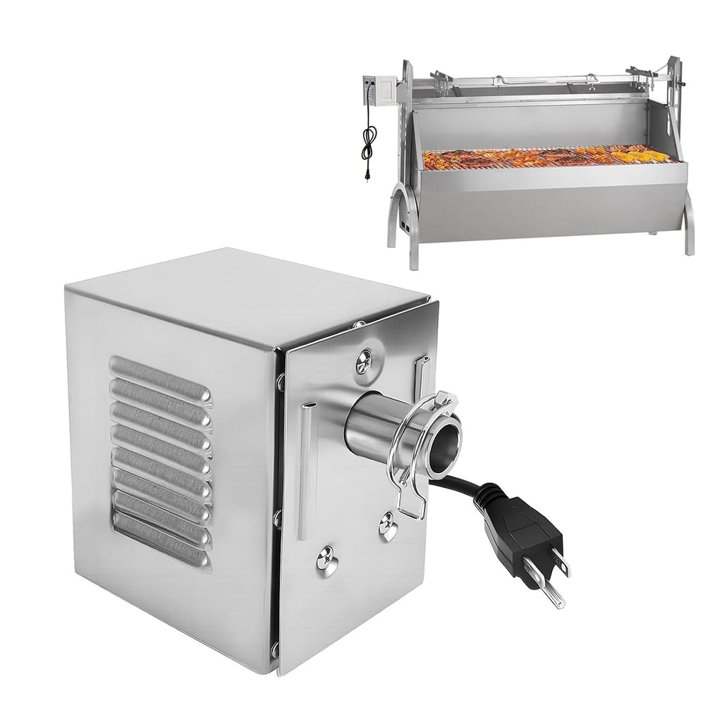 High Torque Rotisserie Motor 45W - BBQ Rotisserie Motor for Grill, Heavy Duty Universal Replacement Spit for Pig/Goat/Chicken rotisserie, Outdoor BBQ, Camping & Gatherings