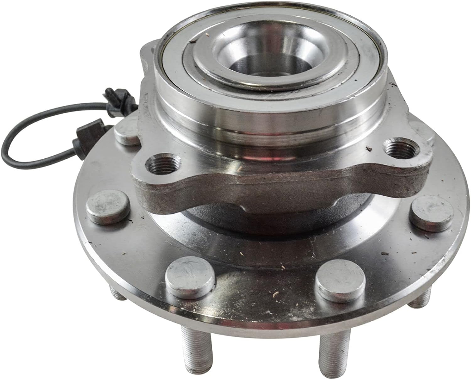 TRQ 2 Piece Front Wheel Bearing & Hub Assembly Set Compatible with 2001-2006 Chevrolet Silverado 3500 2007 Silverado 3500 Classic GMC Sierra 3500 Sierra 3500 Classic