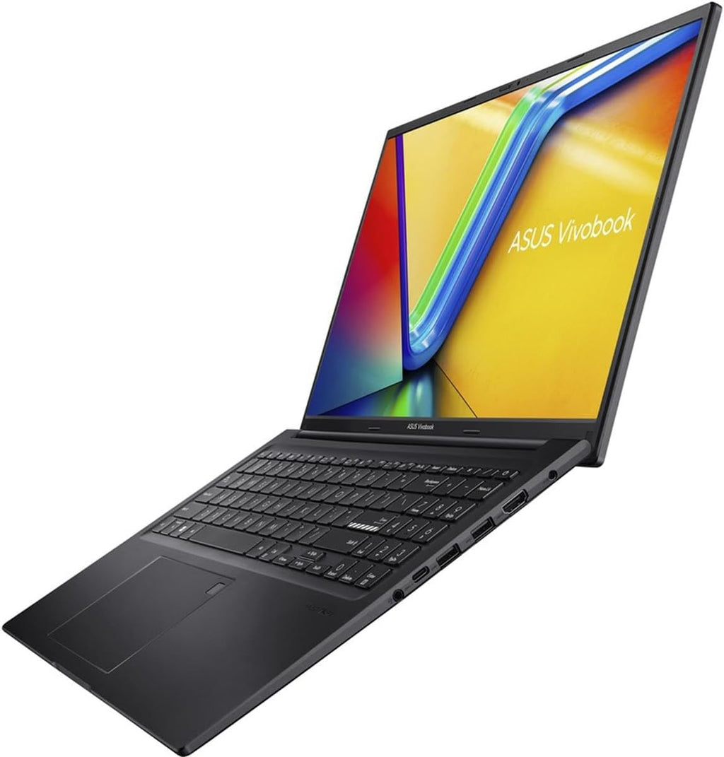 ASUS VivoBook 16 Laptop, 16' WUXGA (1920 x 1200) 16:10Display, AMD Ryzen 7 7730U CPU, AMD Radeon™ Graphics, 8GB RAM, 1TB SSD, Fingerprint Sensor, Windows 11 Home, Indie Black, M1605YA-ES74