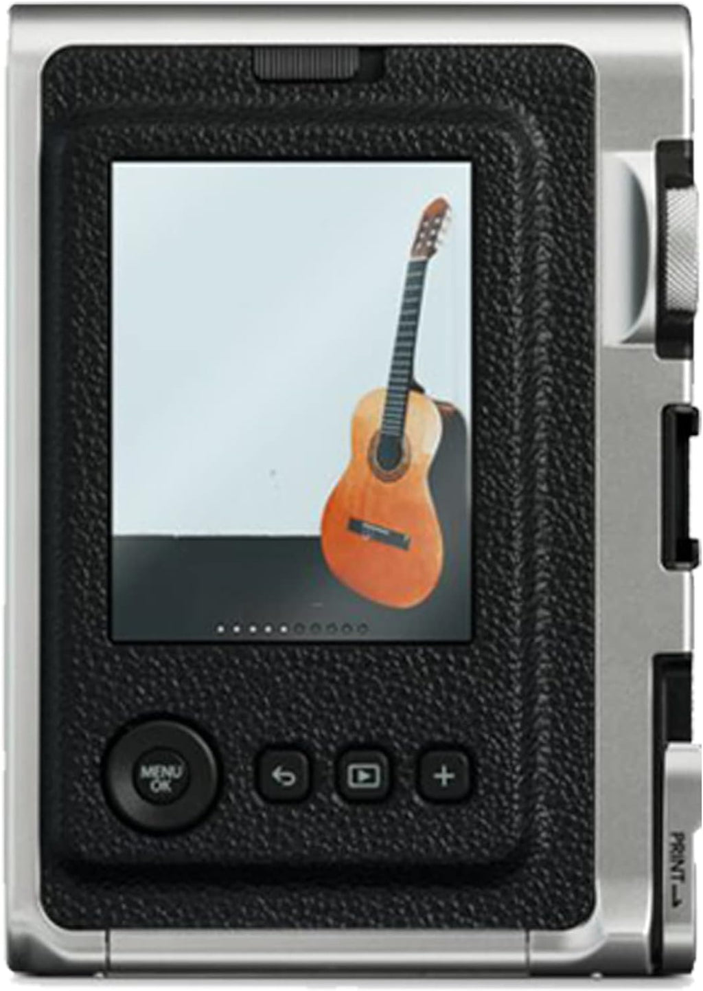 Fujifilm Instax Mini EVO Hybrid Black Instant Camera | Instax Mini Twin Pack Instant Film | 32GB microSD Card with Adapter | Black Camera Case