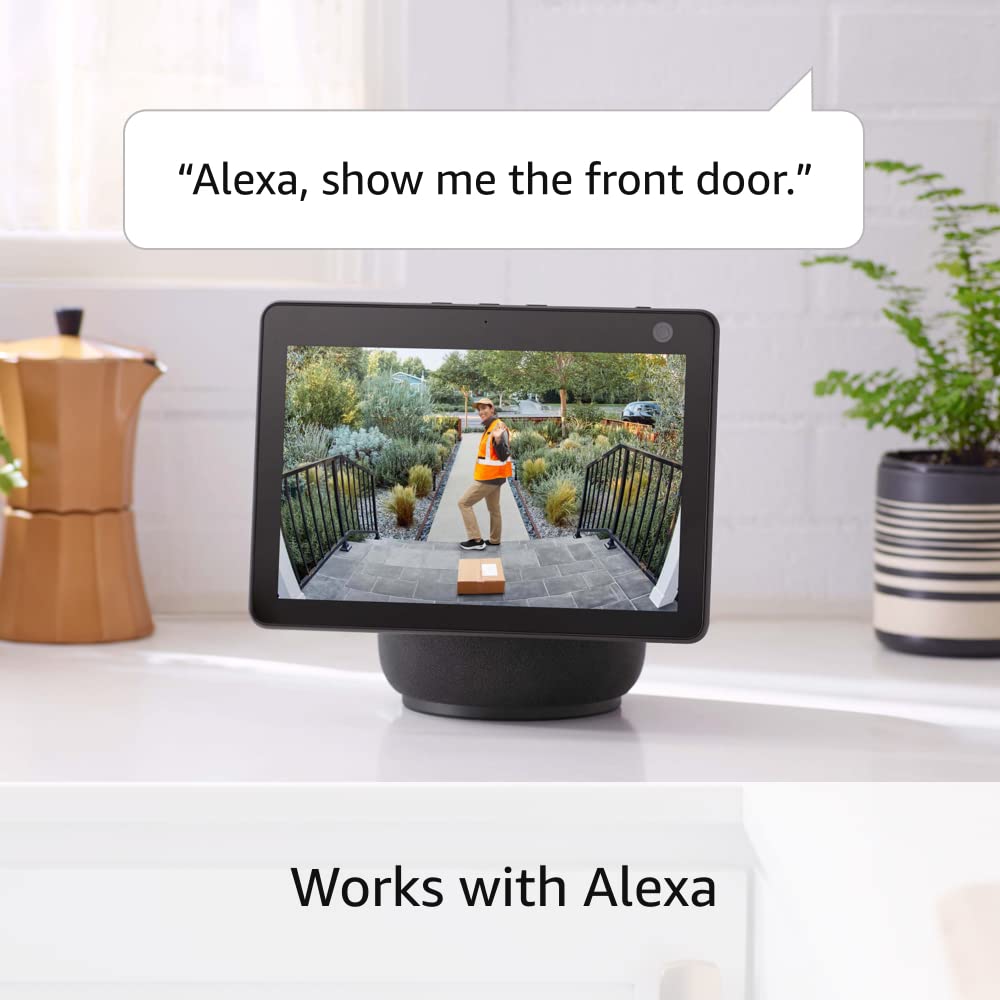 Ring Battery Doorbell Plus with Ring Outdoor Cam Plus, Battery