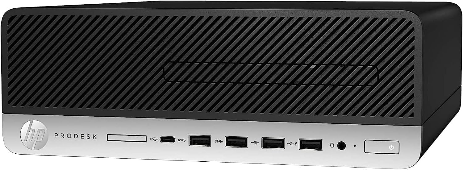 HP Desktop ProDesk 600 G5 SFF, Core i5-9500 3.0GHz, 16GB RAM, 512GB SSD, WiFi, BT, Including Mouse&Keyboard, Windows 11 Pro, Black (Renewed)