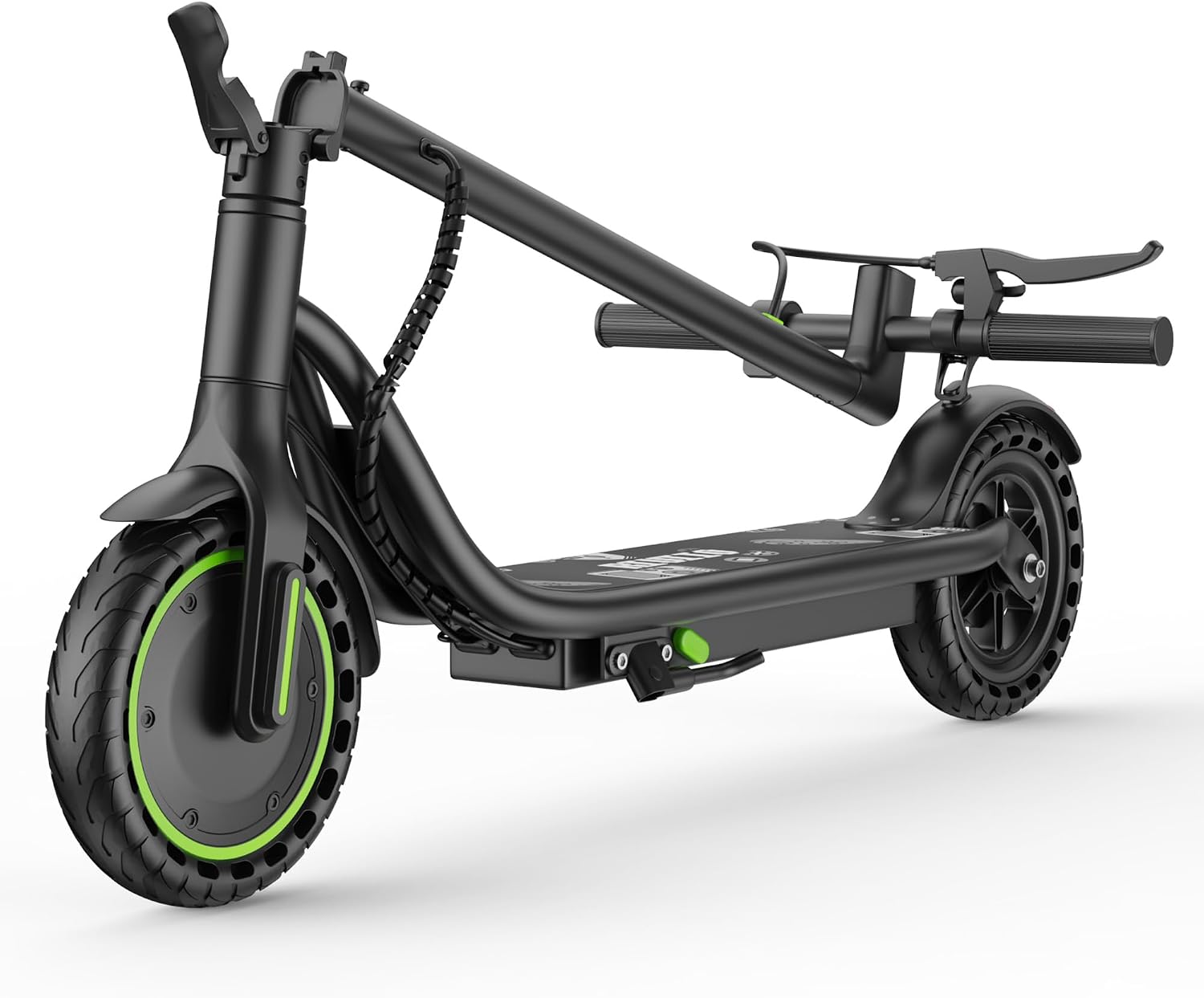 Electric Scooter, 350W-500W Motor, 19 MPH to 22MPH, 15-41 Miles Range, Dual Suspension, Dual Braking, App Control, Foldable Commuter E Scooter for Adults and Teens