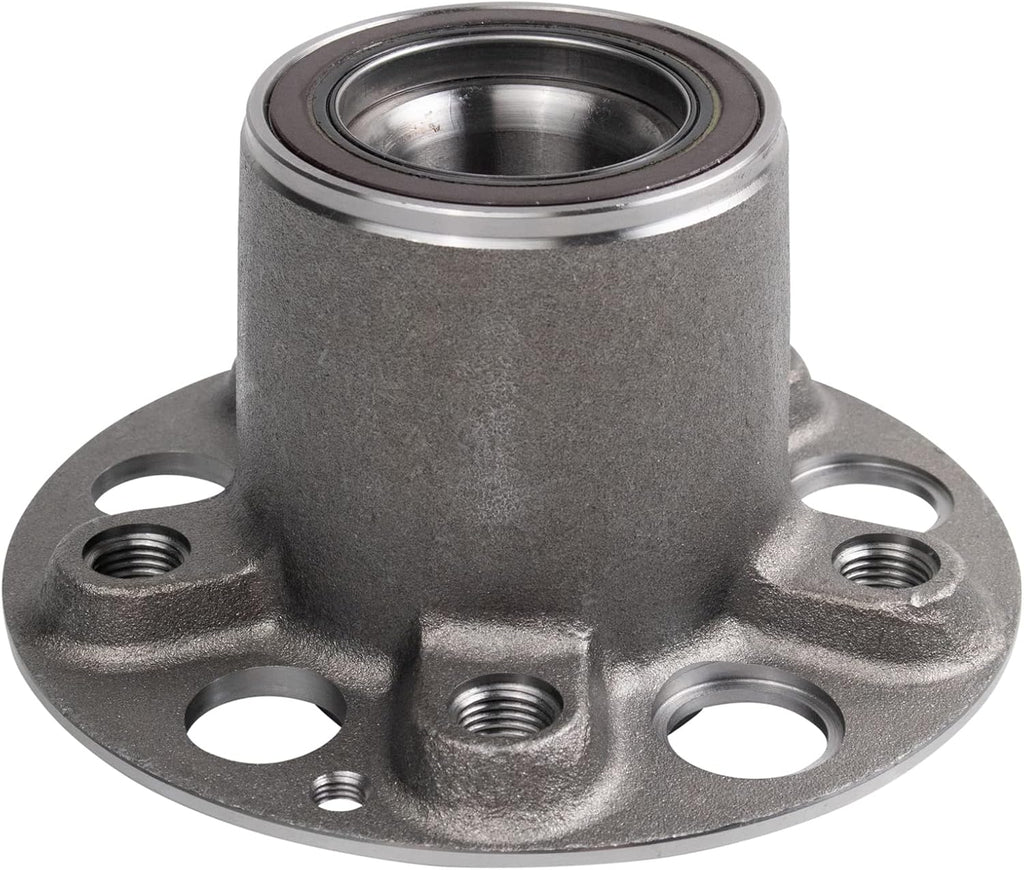 TRQ 2 Piece Front Wheel Bearing & Hub Assembly Set Compatible with 2012-2015 Mercedes-Benz C250 2008-2010 C300 2008-2015 C350 2010-2014 E350 2015-2017 E400 2010-2017 E550 2017-2020 SLC300 SLK250 2016