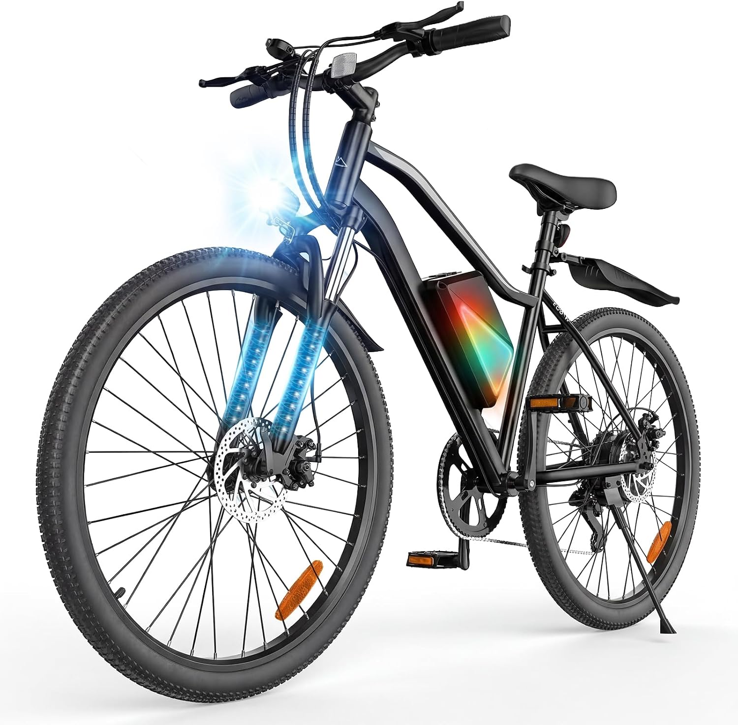 Electric Bike - Electric Bike for Adults, 1500w/1000W/750W Peak Motor, Up to 55 Miles, 20MPH EBike, 26'' Tires Lightweight E Bike for Commuting Mountain Road Sand