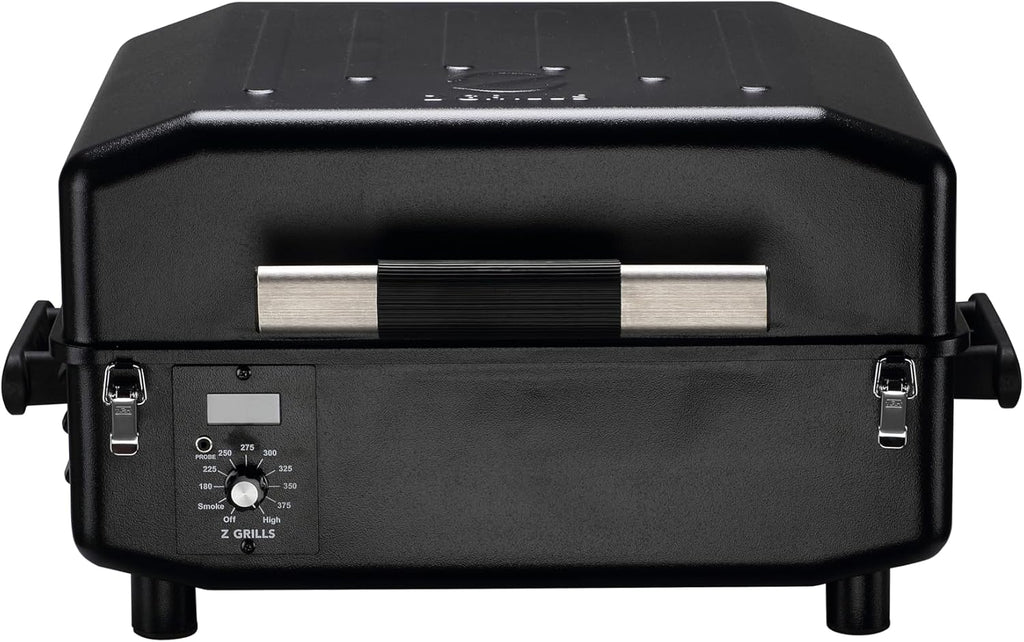 Z GRILLS 2026 200A Pellet Grill & Smoker - 202 sq.in Compact Wood Pellet BBQ with PID 3.0 Precision Control, Auto Feed System, Portable Small-Space Grill for Camping & Backyard Cooking
