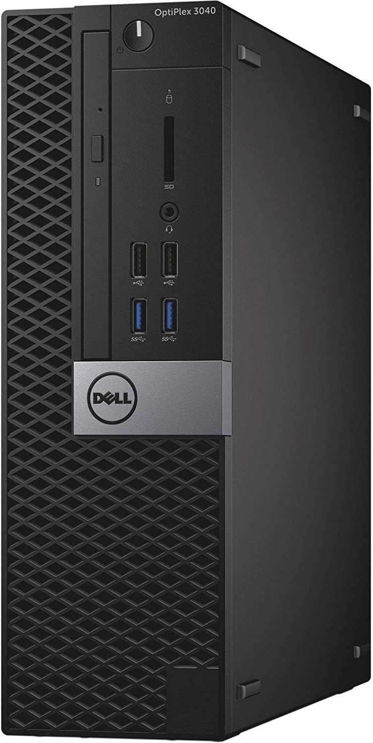 Dell Optiplex 3040-SFF, Core i5-6500 3.2GHz, 8GB RAM, 256GB Solid State Drive, DVDRW, Windows 11 Pro 64bit (Renewed)
