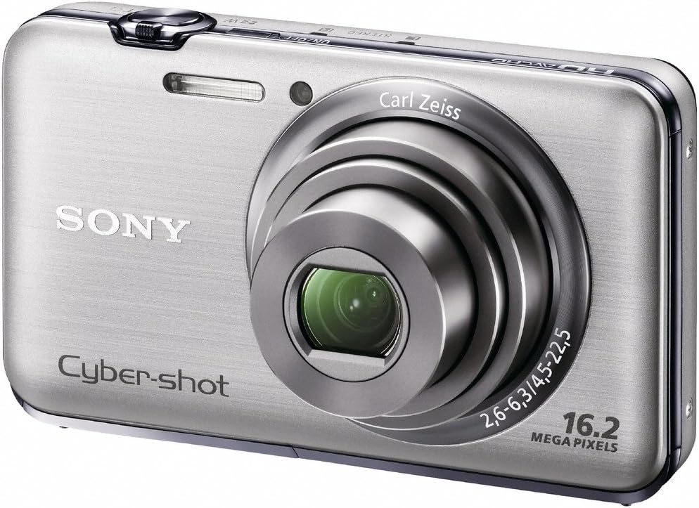 Sony Cyber-Shot DSC-WX9 16.2 MP Exmor R CMOS Digital Still Camera with Carl Zeiss Vario-Tessar 5x Wide-Angle Optical Zoom Lens and Full HD 1080/60i Video (Silver)