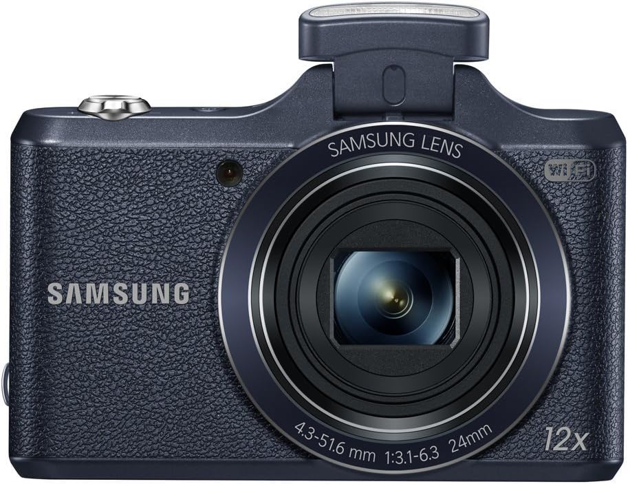 Samsung WB50F 16.2MP Smart WiFi & NFC Digital Camera with 12x Optical Zoom and 3.0' LCD (Black)