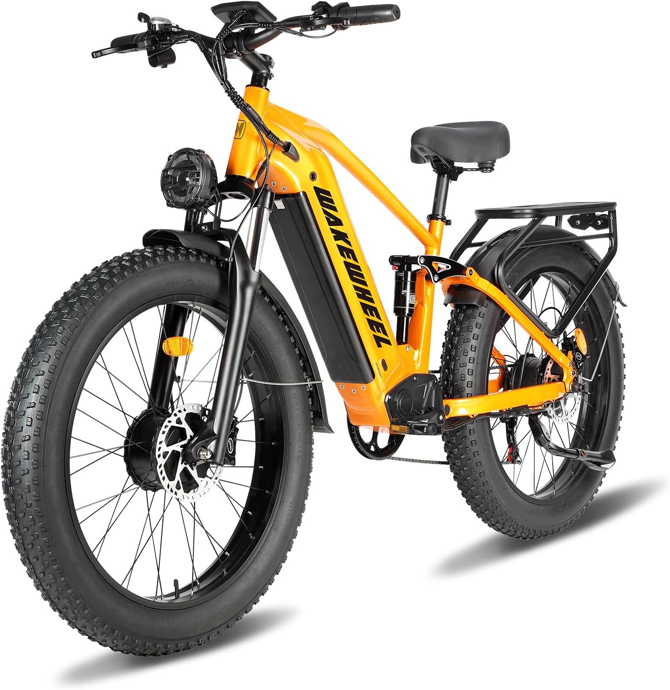 Peak 8000w Electric Bike for Adults, 60V Battery Ebike, Fat Tire & Long Range Electric Bicycles, 210Nm Mountain Bike Full Suspension, Hydraulic Brake Electric Bicycle