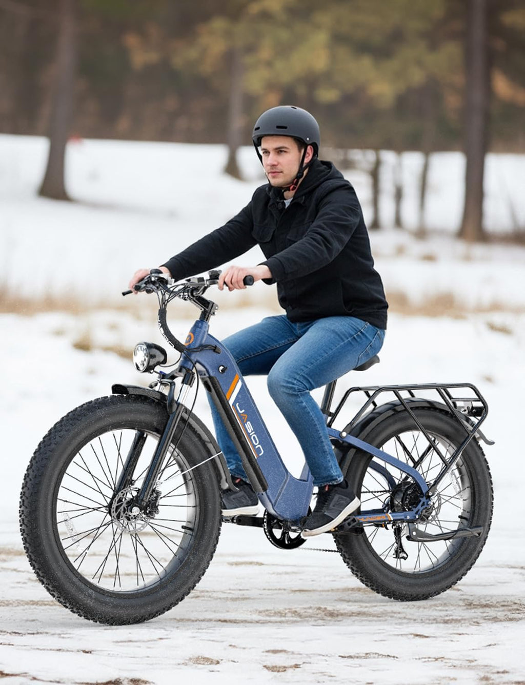 Jasion Thunder/PRO/ST Electric Bike,2000W/1800W Peak Ebikes for Adults,26''Fat Tire Best Ebike for Men,90/80 Miles with 1040Wh/864Wh Battery,35/30+MPH Max Speed Bicycles,500/400LB Capacity
