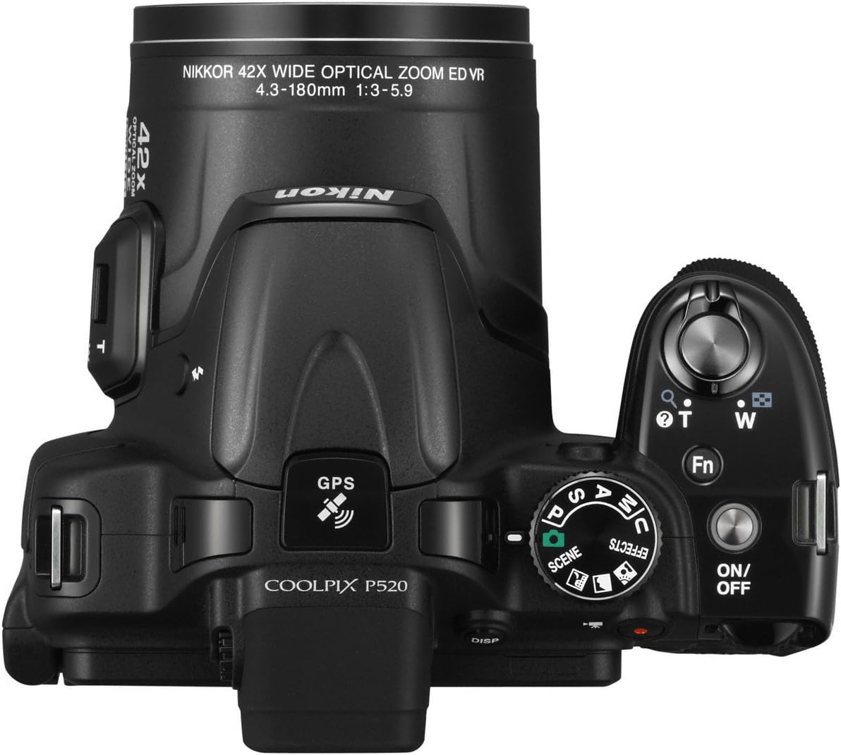 Nikon Digital Camera COOLPIX P520 BK Black P520BK