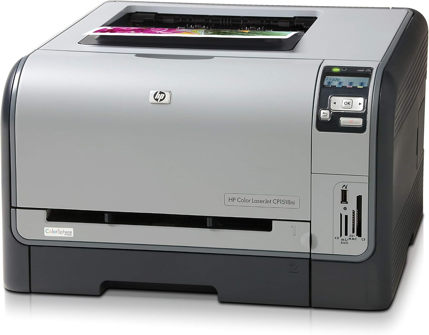 HP Color LaserJet CP-1518NI Laser Printer (CC378A) - Seller Refurb (Renewed)