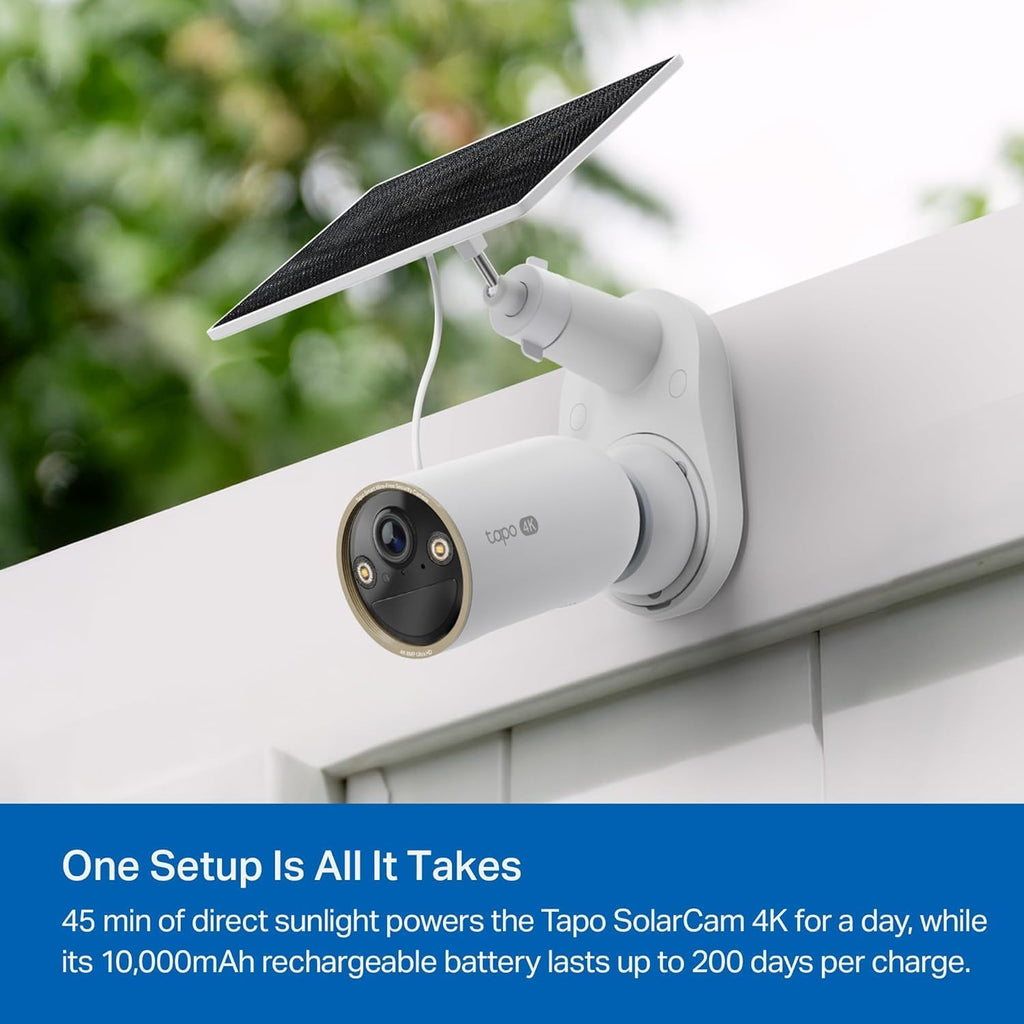 Tapo MagCam 4K Outdoor Wireless Security Camera – Battery Power with Solar, Magnetic Mount, Person/Vehicle Detection, Subscription-Free SD or Optional Cloud, Compatible with Alexa, C460 KIT (3-Pack)