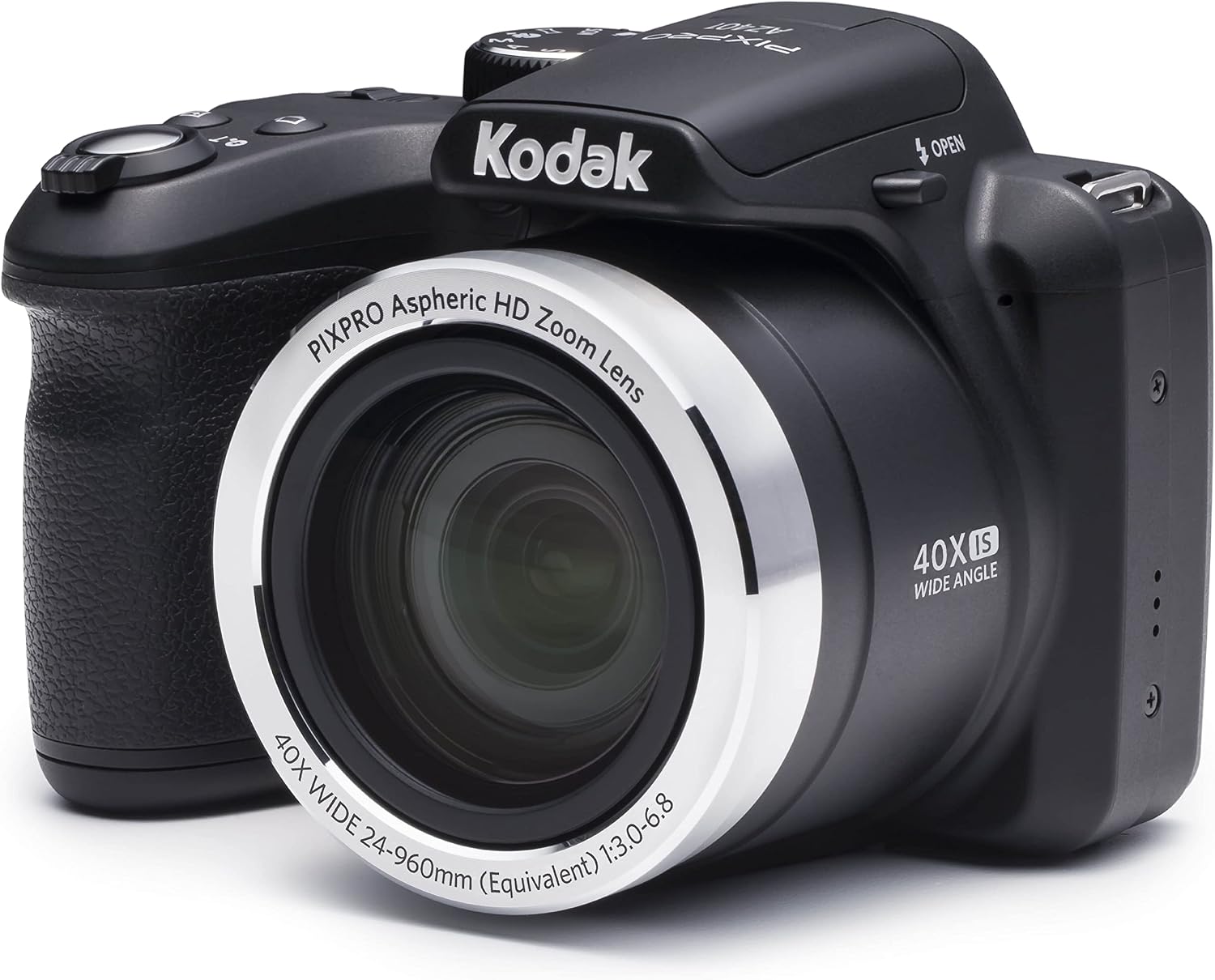 Kodak PIXPRO Astro Zoom AZ401-BK 16MP Digital Camera with 40X Optical Zoom and 3' LCD (Black)