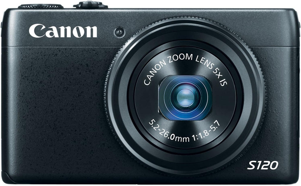 Canon PowerShot S120 Digital Camera w/ 12.1 MP 1/1.7 Inch Sensor & Wi-Fi Enabled Black