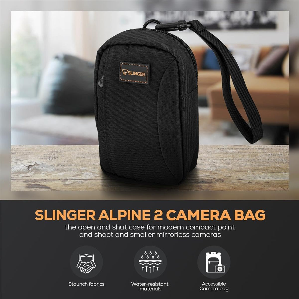 KODAK PIXPRO FZ45-BK 16MP Digital Camera 4X Optical Zoom 27mm Wide Angle 1080P Full HD Video 2.7' LCD Vlogging Camera, Bundle with Camera Case and 32GB SD Card, Kodak 1-Year Limited Warranty. (Black)