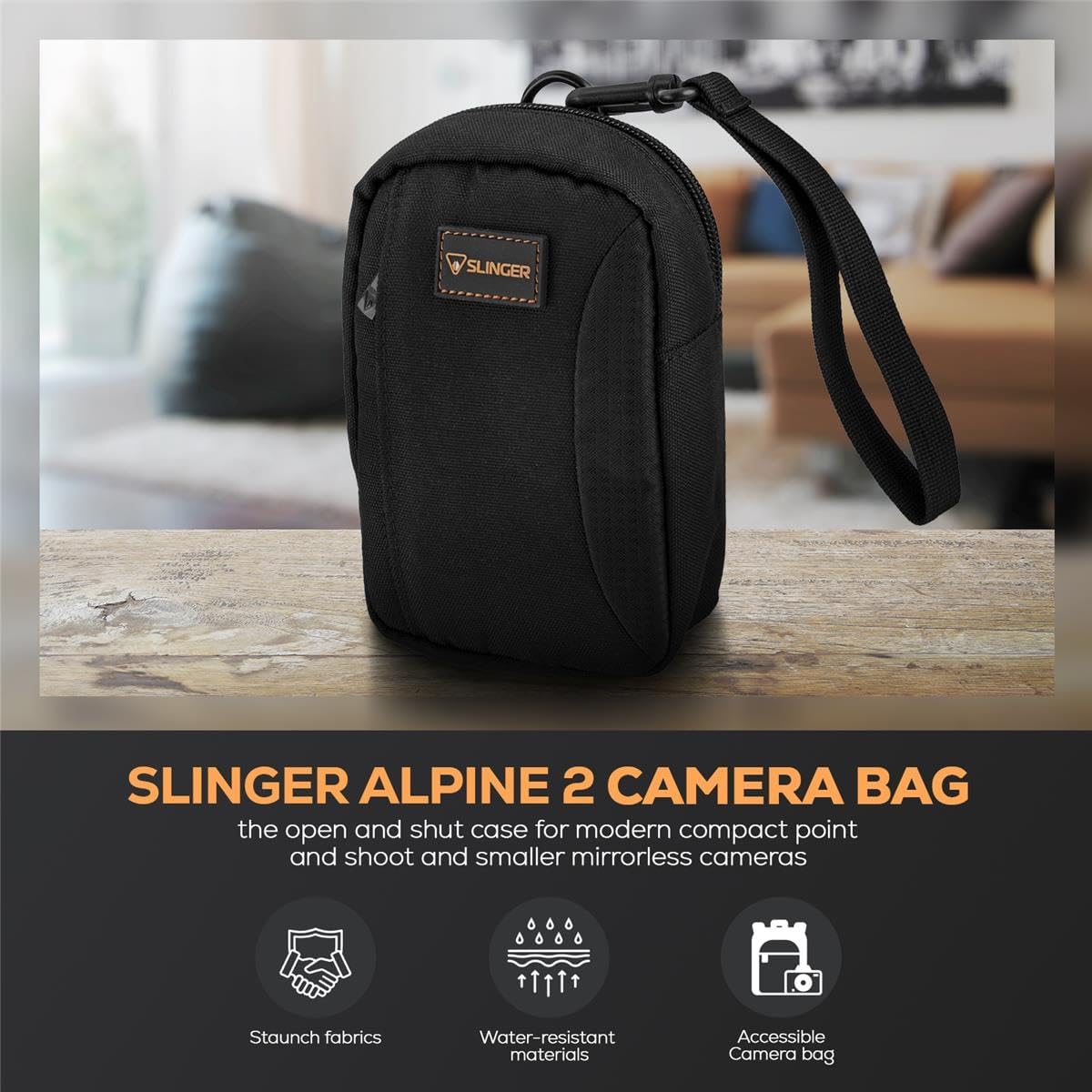 KODAK PIXPRO FZ45-BK 16MP Digital Camera 4X Optical Zoom 27mm Wide Angle 1080P Full HD Video 2.7' LCD Vlogging Camera, Bundle with Camera Case and 32GB SD Card, Kodak 1-Year Limited Warranty. (Black)