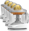 BLACK+DECKER 32oz Electric Citrus Juicer,CJ625,Pressure Activated,Adjustable Pulp Control,Dishwasher-Safe,(Pack of 4)