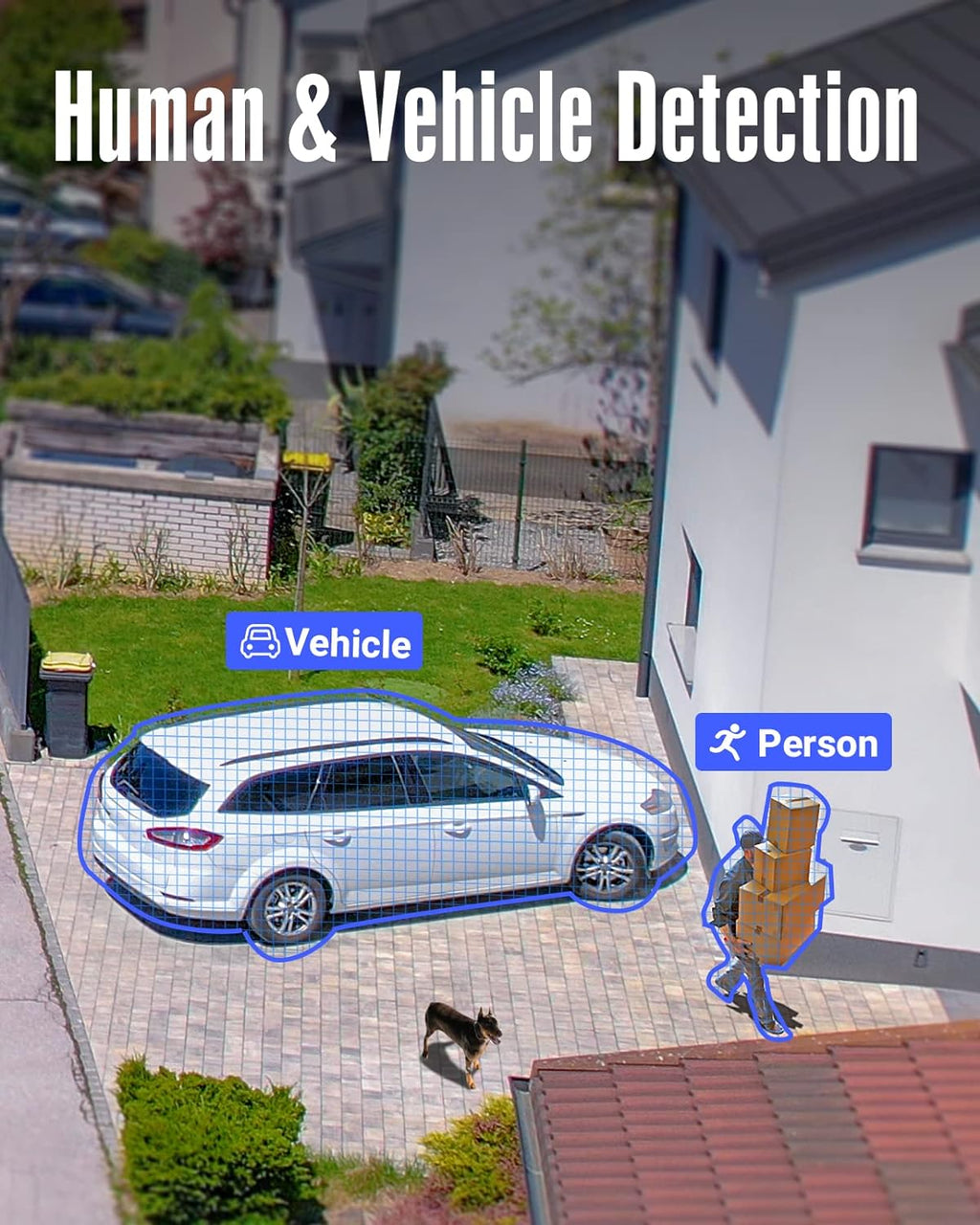 ANNKE 3K Lite 8 Channel Hybrid 5-in-1 Security Digital Video Recorder, H.265+ Surveillance DVR Supports 8CH Analog and 2CH 6MP IP Cameras, Remote Access, AI Human&Vehicle Detection, 1TB Hard Drive