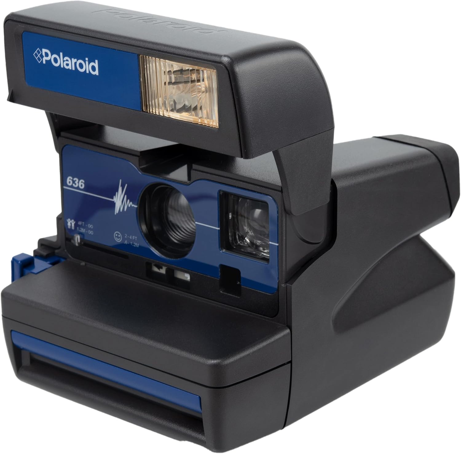 Polaroid 636 Blue Instant Film Camera