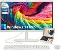 HP 21.5-inch All-in-One Desktop Computer - Office Lifetime & Win 11 Pro | FHD Anti-Glare Display | Intel Celeron | HDMI | WiFi6 | Webcam | w/Bundle Accessories | 32GB RAM + 1TB SSD