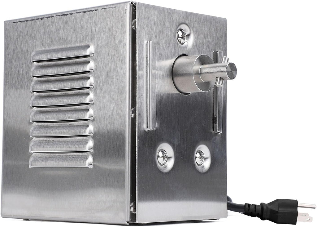 Grill Rotisserie Motor, SUS 45W 200 to 250kg Torsion Electric Barbecue Motor Replacement Grill Roast Meat Motor BBQ Rotisserie Motor for Grill 100 to 240V(US Plug)