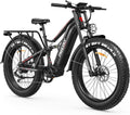 FREESKY 3500W BAFANG Motor Electric Bike for Adults, 48V 35Ah Samsung Cells Battery Ebike 140 Miles, 38+MPH, 26' Fat Tire Dirt All-Terrain Mountain E Bike, Full Suspension, UL 2849 Certified by TÜV