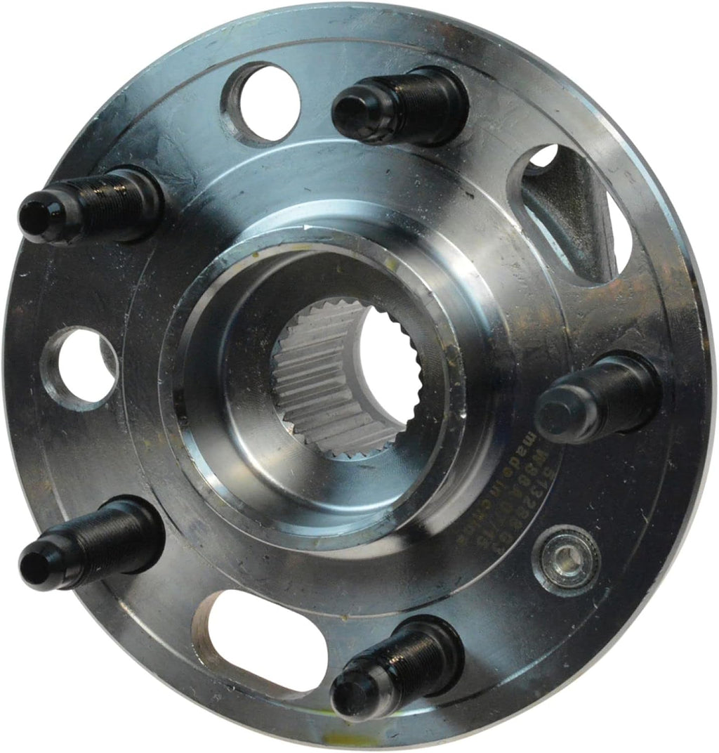 TRQ 2 Piece Front Rear Wheel Bearing & Hub Assembly Set Compatible with 2010-2016 Buick Lacrosse 2011-2017 Regal 2013-2017 Cadillac XTS 2014-2020 Chevrolet Impala 2013-2015 Malibu 2016 Malibu Limited