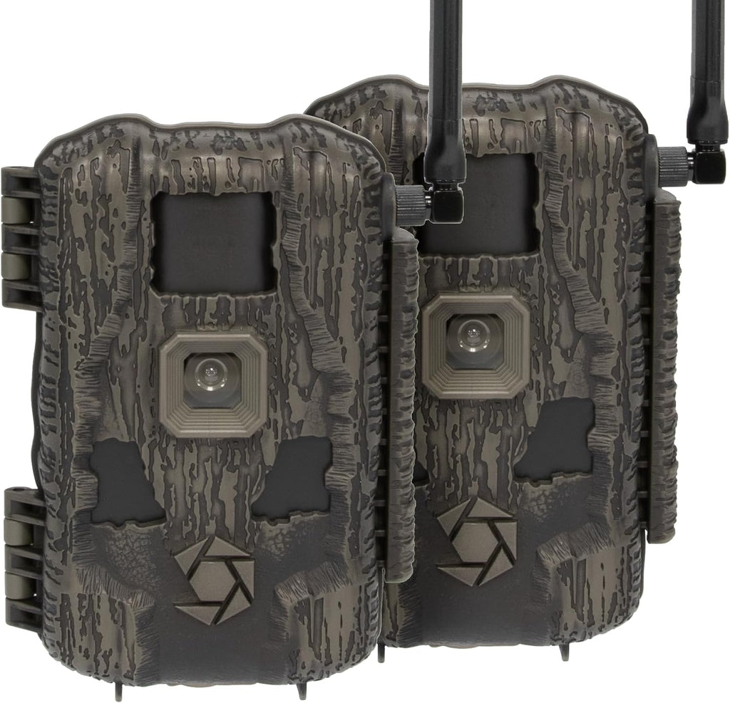 Stealth Cam Fusion Max 2.0 Cellular Trail Camera, 36MP, Outdoor, Instant Alerts, 2-Pack