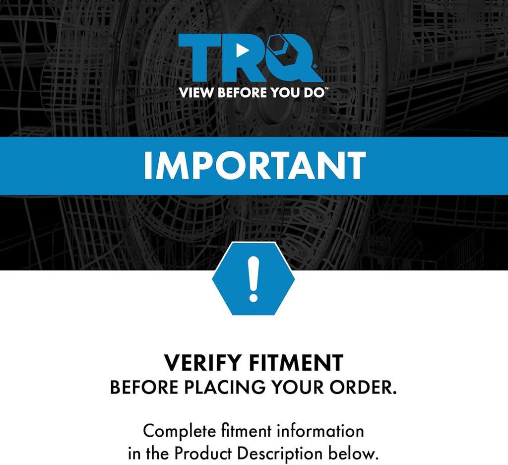 TRQ 2 Piece Front Wheel Bearing & Hub Assembly Set with ABS Sensor Compatible with 2015-2019 Ford Transit-150 Transit-250 Transit-350 Transit-350 HD