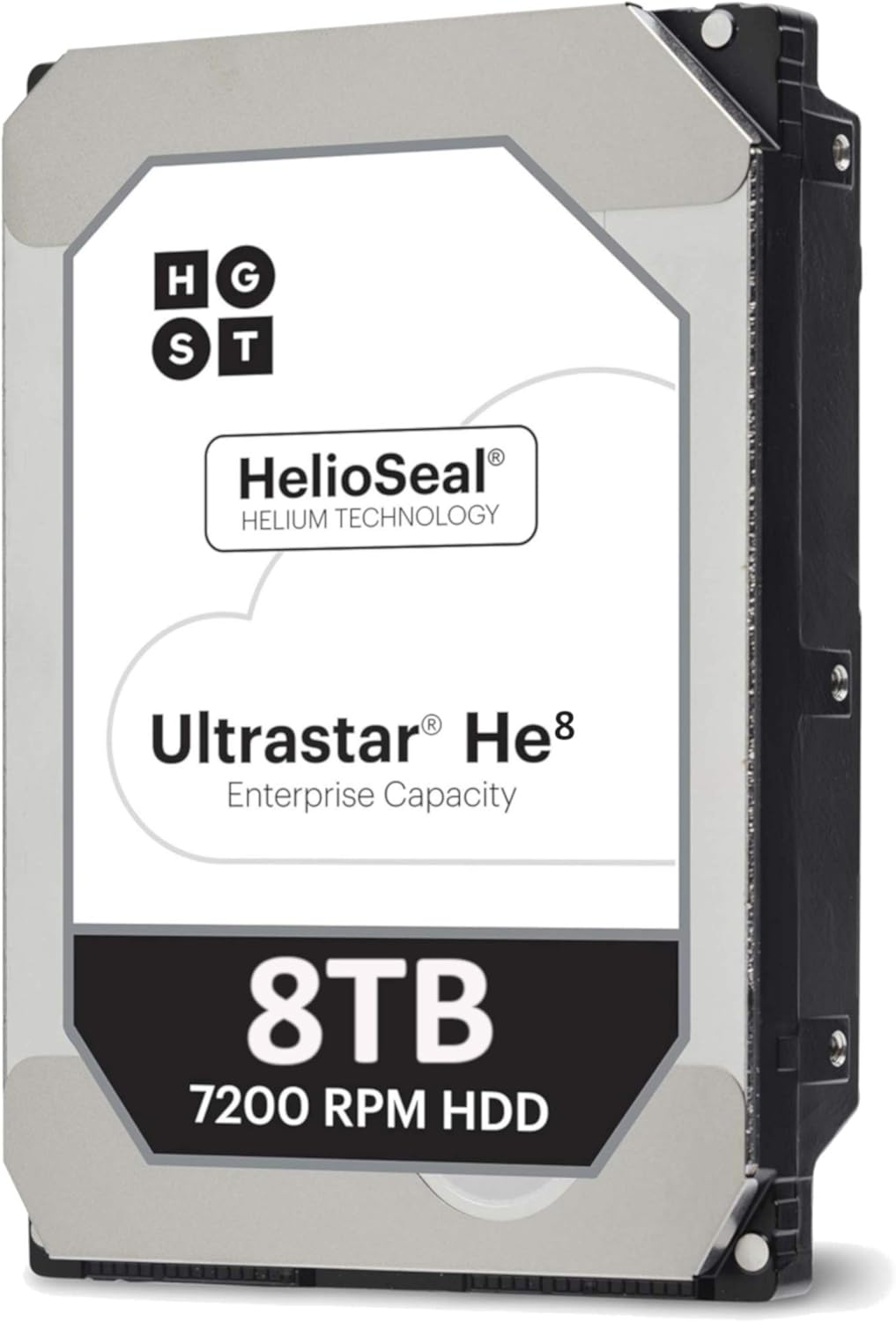 HGST Ultrastar He8 HUH728080ALE604 0F23668 / 0F25721 8TB 7,2K RPM SATA 6Gb/s 128MB 3.5' HDD 512E