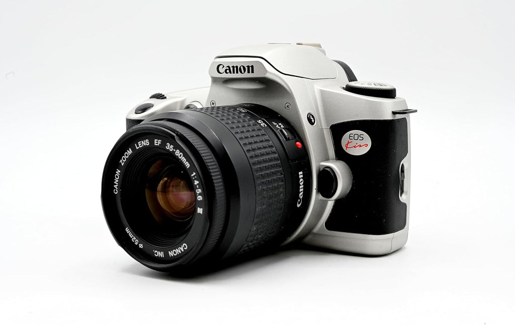 Canon New EOS Kiss (AKA Rebel G in USA/Canada) SLR AF Film Camera With 35-80mm EF Lens (Renewed)